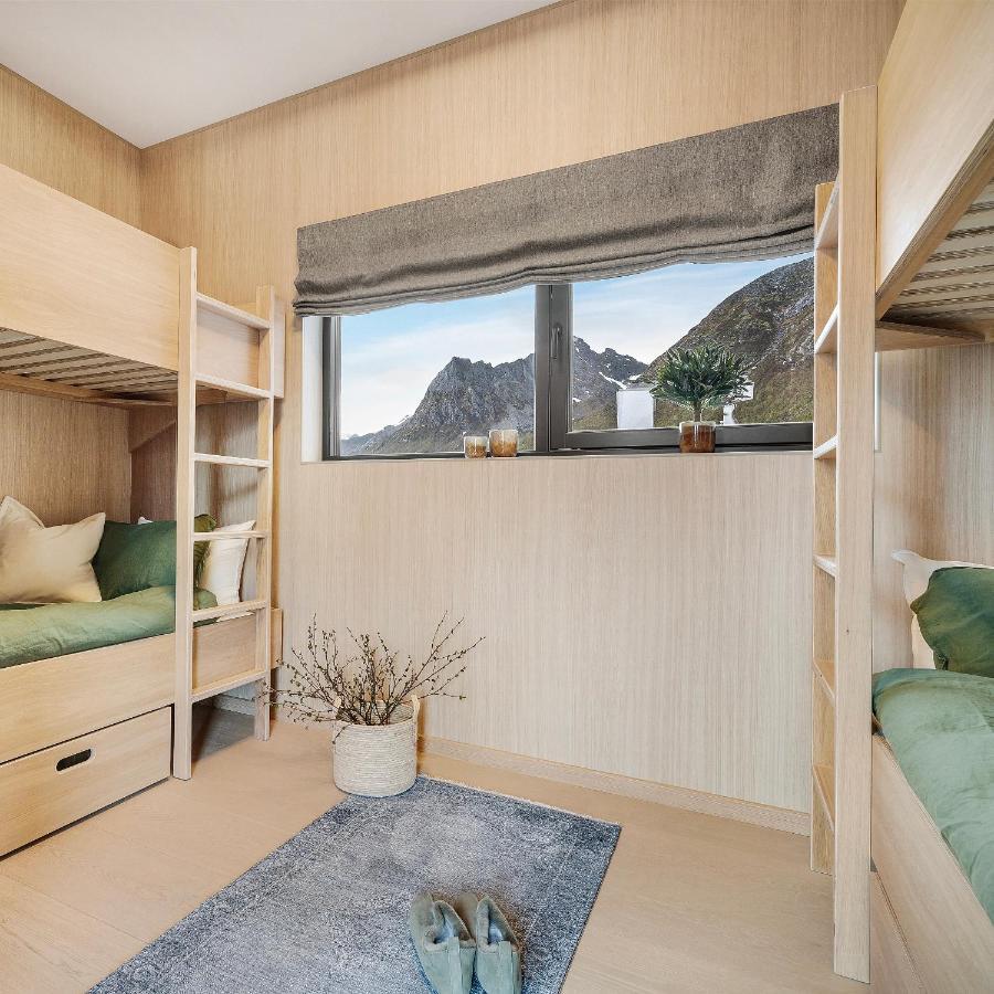 New! Luxury Cabin In Beautiful Lofoten Kleppstad Екстер'єр фото
